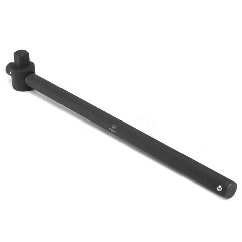 18 in sliding T bar from 27 Piece Impact Socket Set With Three Quarter Inch Drive Includes Metric And SAE Sockets, Drop Forged Cr-V Steel, Ratchet