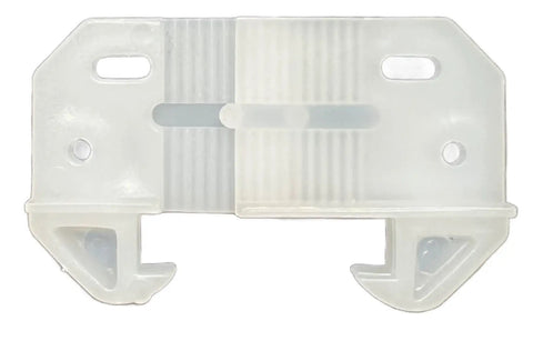 Adjustable Furniture Drawer Guide Back Plates With Full Mounting Kit. Heavy-duty plastic guide plate for smooth drawer performance.