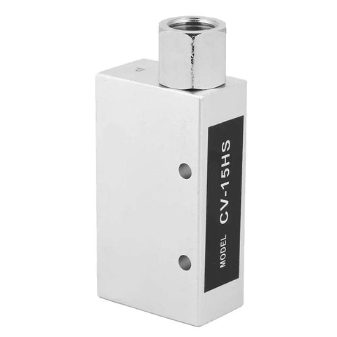 Compact Cv15hs Pneumatic Vacuum Generator Pump With Durable Aluminum Body, model CV-15HS for efficient air evacuation.