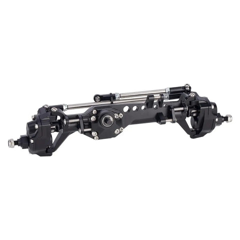 F10 Portal Axles For 1/10 RC Crawler Upgrades with CNC Machined High Strength Steel Gears and Aluminum Housings