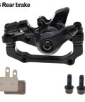 Mechanical Disc Brake Caliper Set For 160mm Rotors Aluminum Alloy Calipers With Metal Pads Front And Rear Compatibility