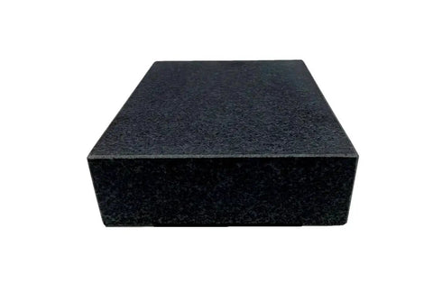 Front view of Granite Surface Plate 6 By 8 By 2 Inches Grade B 0 Ledge Precision Ground For Flatness Plus Minus 0.0001 Inch Machining Reference Tool