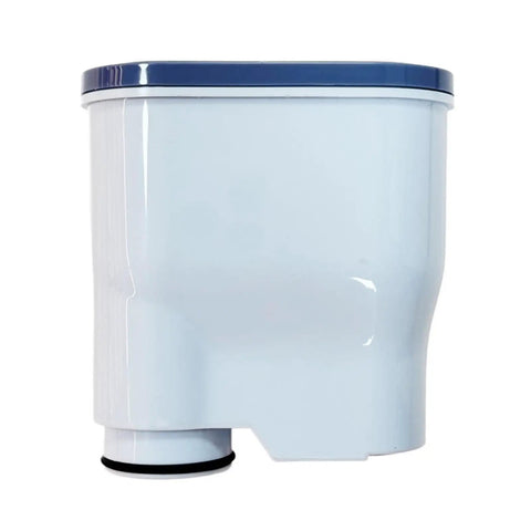 Real Deal Coffee Machine Water Filter Softener, white plastic cartridge for purifying brewing water, compatible with home brewers.