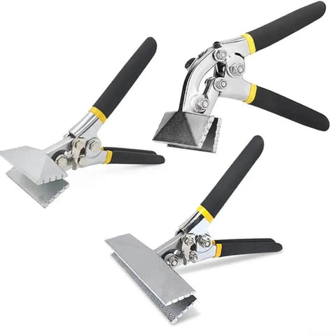 Sheet Metal Bending Pliers Hand Seamer Crimping Tool made from chrome vanadium steel with straight elbow handle for light steel frames