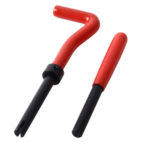 Heavy Duty Thread Repair Kit With Metric And Imperial Self-Tapping Inserts, Drill Bits, Taps, Breaking Pins And Insertion Tools