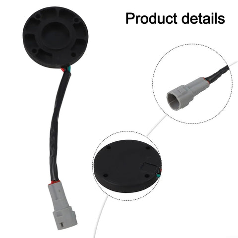 Motor Speed Sensor For G22 G29 Electric Golf Cart Replacement Part Made From Durable Plastic And Metal Black JU2 H1670 22 00 Top View