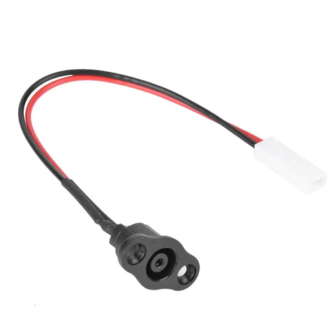 Silicone Charging Port With Waterproof Cover For M365 Electric Scooter showing cable and connector detail