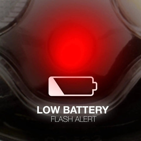 Vision Ultra HD LED Headlamp low battery flash alert