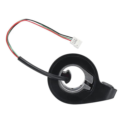 Black Thumb Throttle For Electric Scooter High Sensitivity Accelerator Replacement Part with wiring for M365 style fit