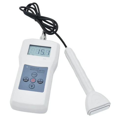 Pinless Inductive Moisture Meter For Quick Non Destructive Readings From Zero To Ninety Percent Through Plastic Barriers