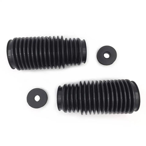 Beefed Up Rack And Pinion Boots Kit For BMW 3 Series And Z4 1999 To 2008 Includes 2 Tie Rod Boots Bellows With Clamps And Cable Ties