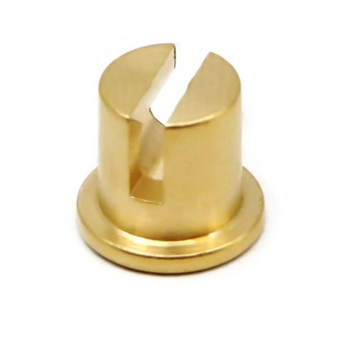 ATV Carburetor Throttle Cable End Joint Guide Nut Replacement Fits Polaris Suzuki Yamaha Models For Universal ATV Use on gold metal part