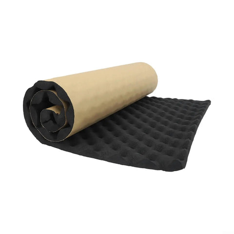 Pro Level Acoustic Foam Tiles For Car Sound Deadening And Studio Noise Reduction High Density Bass Traps rolled and flat