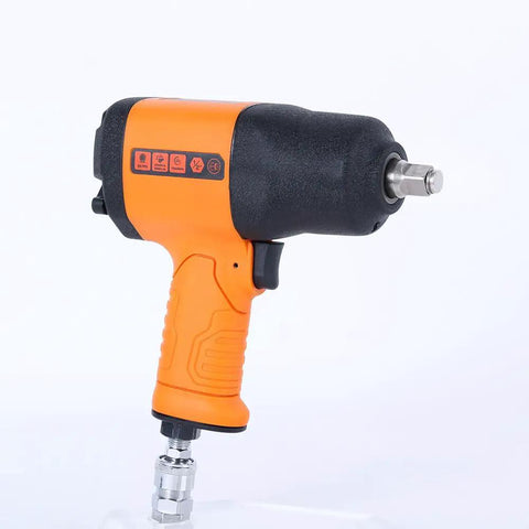 Badass Half Inch Air Impact Wrench Cracks Open Nasty 958 Ft Lbs Torque For Real Auto Work with composite housing.