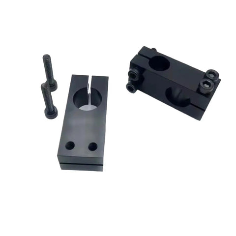 Pro Grade Optical Axis Cross Clamp With Fixed Support For Parallel Vertical Mounting, Locking Steel Construction, aperture 10 15mm