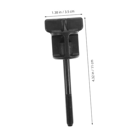 Spare Tire Mounting Bolt For Cars Easy Install No Tools Required Tire Fastener Secure Fit Durable Hardware Black