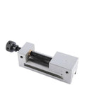 Heavy Duty CNC Grinding Milling Right Angle Vice Featuring Rock Solid Precision Flat Jaws with compact size and metal screw grip.