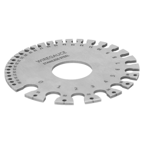 Round Hole Diameter And Thickness Gauge For Woodworking Welding And Machining Quick On Point Drill Bit Sizing Tool Pro Grade