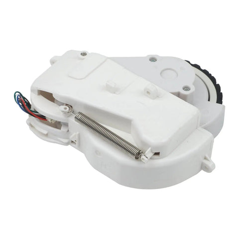 Close-up of Left And Right Wheel Replacement Set For Eufy RoboVac L70 Hybrid Robot Vacuum Cleaner showing spring detail.