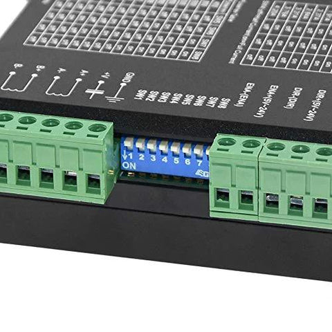 DM542 microstep driver detail for CNC, 3D printer compatible with semi SEO optimized focus keyword example, NEMA 17/23/34 support.