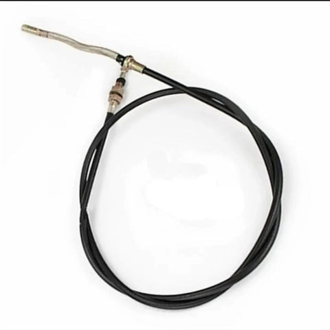 Top Tier Hand Parking Brake Cable Stay Wire Kit Left And Right Pair Built Tough For Tailift Forklift showing a black brake cable.