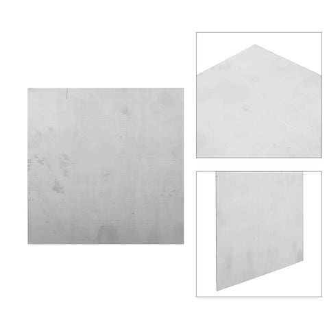 Stainless Steel Square Plate 200x200x2mm Flat Metal Sheet For Cutting With Smooth Mill Finish And Excellent Straightness