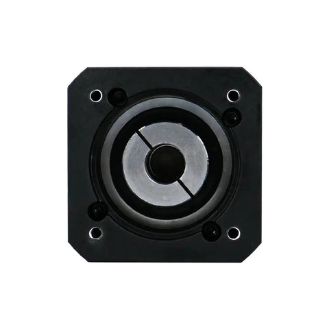 Killer Quality High Precision Planetary Gearbox Reducer For Nema 32 And Nema 34 60Mm Ac Servo Motor 14Mm Shaft front view with mounting holes