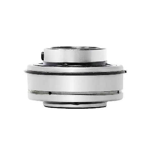 1-7/16 Inch Bore Spherical Insert Bearing With Set Screw Lock, Wide Inner Ring, Standard Duty, 52100 High Carbon Steel For Strong Shaft Fit And Reliable Torque Transmission, side view
