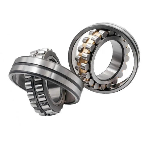 Heavy Duty Self Aligning Roller Bearing 22215 CAK W33 Single Pack showing steel components for industrial use.