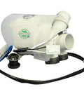 Washer Water Drain Pump Motor AP5672257 PS7785505 showing connection ports and wiring
