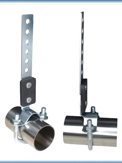 Heavy Duty Universal Muffler Exhaust Hanger Kit For 3 Inch Pipe with swivel tail hanger and reinforced rubber pad