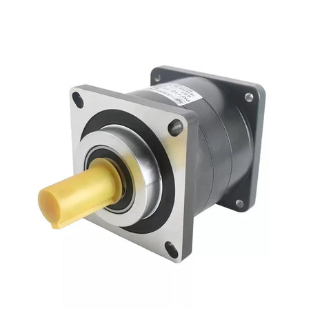 Badass Heavy Duty One Piece 180mm Flange Planetary Gearbox With 35mm Input Shaft And 25 To 1 Speed Reducer Ratio Built Tough For 3kw 4kw And Half Kw Servo Motors Slick Power Transfer No Nonsense Design Get Your Projects Rolling.