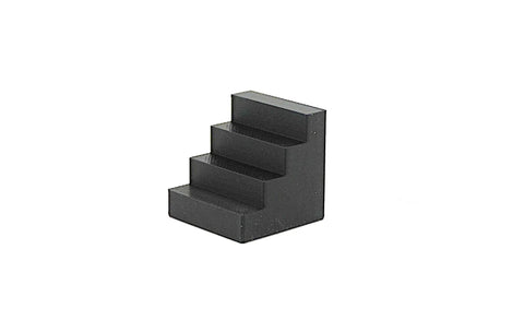 Get Your Work Locked Down Tight With These 10 Pcs 4 Step Clamp Blocks Perfect As CNC Spacer For Hold Down Clamps Super Durable And Precision 3D Printed Gear You Need To Crush Any Project. Black 4-step clamp block for CNC precision machining.