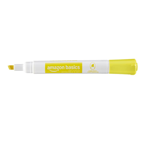 Straight Up Best Fine Tip Dry Erase Markers For Whiteboards Slam Dunk Bulk Pack yellow marker with fine tip for smooth writing.
