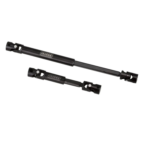 Durable CNC Hardened Steel Drive Shaft Upgrade For SCX24 Gladiator Dodge Power Wagon 1 24 RC With Black Finish And Logo Etched