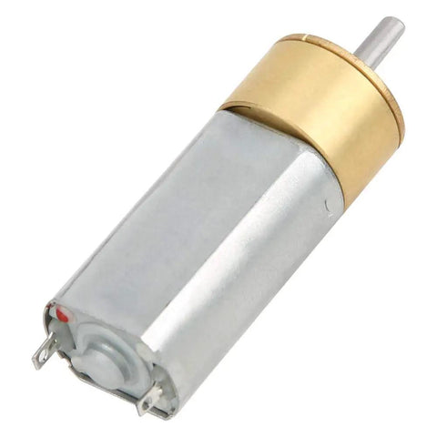 Tiny But Mighty DC 12V Mini Planetary Gearbox Motor With All Brass Reducer 6mm Shaft Micro Speed Reduction High Torque Low Noise