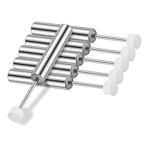 6 Pack Soft Close Trash Can Dampers Piston Replacement For No Slam Silent Operation Hydraulic Lid Damper For Quiet Kitchen And Office Use