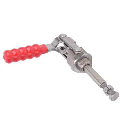Stainless Steel Quick Toggle Clamp With Push Pull Handle, Beefy 136kg Clamping Force, 3mm Plate, 180 Degree Smooth Operation