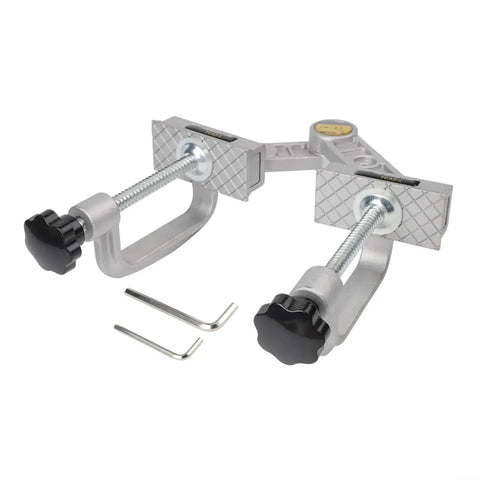 Hella Tough Adjustable Welding Fixture Clamp With 180 Degree Rotation And 1 To 40mm Clamping Range, die cast aluminum jaw, essential workshop tool.