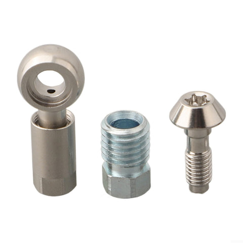 Heavy Duty Banjo Hydraulic Hose Fitting For Mountain Bike Brakes MT4 MT5 MT6 MT7 MT8 Beefy Metal Connection Part