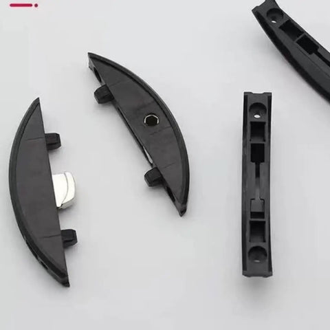 50Pcs P15 Plywood Fasteners Biscuit Joiner Tenons Tool, nylon invisible connectors, black, for DIY woodworking, panel assembly.