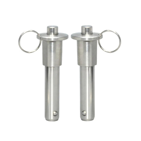 Heavy Duty Quick Release Pin 12mm Stainless Steel Safety Pin with Button Lock Tool Free For Line Array Speakers Sound Systems And Stage Gear
