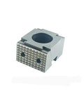 Drop In Ready CNC Fixture Vise With Expansion Clamping Block For Tooth Surface Machining Center, compact design with textured grip.