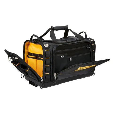 Pro Grade ToughSystem 2.0 Jobsite Tool Bag With Vertical Access, Over 50 Pockets, showing external pockets and handles