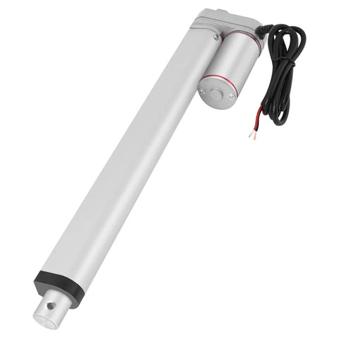 Beefy Heavy Duty 250mm Stroke 750N Electric Linear Actuator with 24V DC Permanent Magnet Motor and limit switch, side view