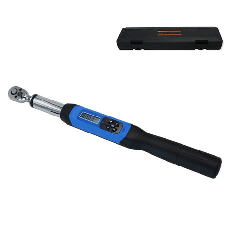 GenSDH 1/2 Inch Digital Torque Wrench Adjustable Electric Torque Meter with clear display for precise measurements.