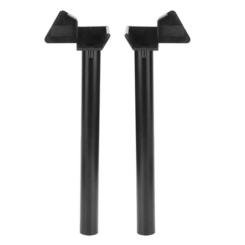 Rainwater Gutter Downpipe Kit For Small Greenhouses, Durable PVC And Aluminum Drainage System With Tubes, Brackets, And Accessories, Weatherproof Black, Easy Install