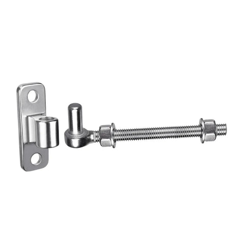 Stainless Steel Gate Hinge Heavy Duty Outdoor Attachment With Eye Plate For Fence And Driveway 10 Inch Tough As Nails Hardware
