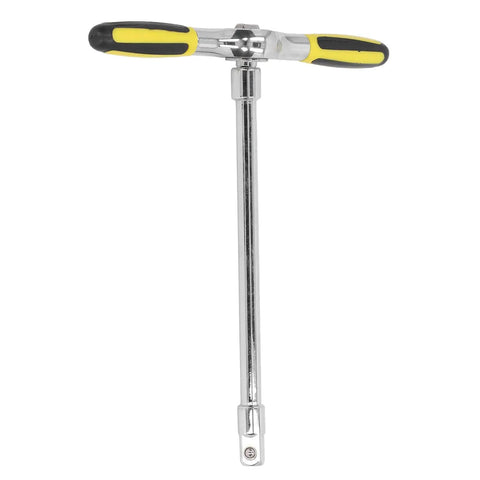 Go-To T Handle Ratchet Wrench And Quick Release Socket Kit With Built In Magnet And Comfort Grip for tight spaces