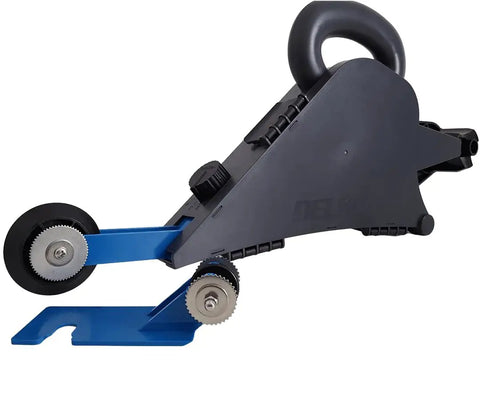 Drywall Taper Taping Tool With Internal Corner Attachment Package for professional jointing, shown in a side view.